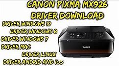 Canon PIXMA MX926 Driver Download Setup Tutorial