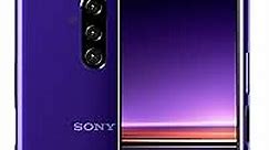 Sony Xperia 1 Unlocked Smartphone 6.5" 4K HDR OLED CinemaWide Display, 128GB - Purple - (US Warranty)