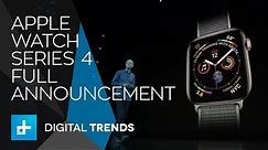 Apple Watch Series 4 - Full Announcement