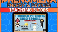 🔌✨ Grade 6 Ontario teachers! Engage your Grade 6 students with ease! 📚 Explore the world of Electrical Phenomena, Energy, and Devices with this comprehensive Google Slides™️ resource. 👍 Perfect for Grade 6 teachers, these 43 slides align seamlessly with the Exploring and Understanding Concepts expectations from the Ontario curriculum and with my Hands-On Minds-On Activities, Investigations and Experiments, making lesson prep a breeze! 💡 Spark curiousity and understanding with clear visuals a