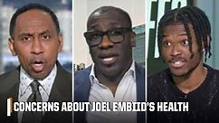 Stephen A., Shannon Sharpe & Kenny Beecham have concerns about Joel Embiid's health | First Take