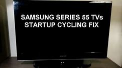 Samsung TV startup cycling fix