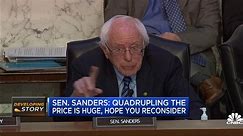 Sen. Bernie Sanders grills Moderna CEO over Covid vaccine prices during hearing