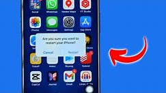 How to Restart ANY iPhone Without Power Button