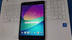 ASUS Zenpad Z8s (P00J) FRP/Google Lock Bypass Android 7.0 WITHOUT PC