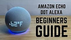 Amazon Echo Dot Alexa - 2024 Complete Beginners Guide