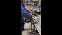 Canadian welder shares satisfying footage of him making stainless steel rings