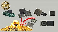 Gold Recovery From Mobile Phone Memory Chips | Gold Recovery | Mobile Phone Chip Gold Recovery