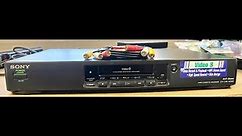 Sony EV C25 NTSC 8mm VCR Video Cassette Recorder w: New RCA Cables; Tested