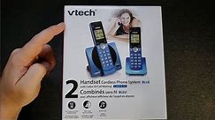 Unboxing Vtech Cordless Phone System