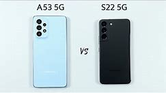 Samsung A53 5G vs Samsung S22 5G | SPEED TEST | Midrange vs Flagship