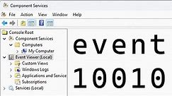 How to fix Event ID 10010 Error on Windows 11 [Fast Guide]