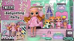 LOL Surprise Tweens Babysitting Party Ivy Winks and Babydoll Unboxing and Review