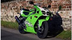 (NOW SOLD) FOR SALE £5,500 - 1999 Kawasaki ZX-7R with just 10,500 miles, 1 owner for 1st 22 years