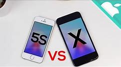 iPhone X vs iPhone 5s, ¿4 AÑOS = 4 VECES MEJOR?