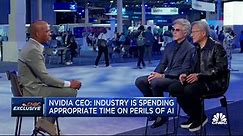 Watch CNBC's full interview with ServiceNow CEO Bill McDermott and Nvidia CEO Jensen Huang