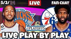 Philadelphia 76ers vs New York Knicks Live NBA Live Stream