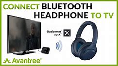 Low Latency Best Buy Bluetooth Transmitter for TV with Two Headphones Support - Avantree Audikast