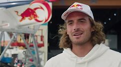 Tennis star Tsitsipas takes to the waves with Alinghi Red Bull Racing ahead of America's Cup