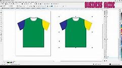 Corel Draw Tips & Tricks How to Make a T shirt Mock up Design in Corel Draw 2020 UrduHindi