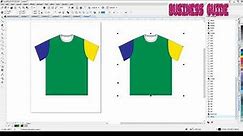 Corel Draw Tips & Tricks How to Make a T shirt Mock up Design in Corel Draw 2020 UrduHindi