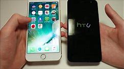 HTC U11 VS APPLE IPHONE 7 PLUS SPEED TEST!