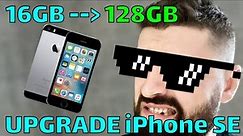 Powiększam pamięć NAND na 128GB w iPhone SE 1 gen - iPhone memory upgrade tutorial