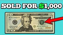 NEW 2013 $20 Bill Worth Big Money!! Paper Money Errors!