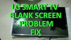 how to fix lg led tv has sound but no picture #lgtvdisplayproblem