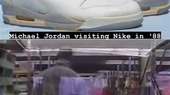 Throwback Of Michael Jordan In 1988 At The Nike Warehouse! #camjnetwork #MichaelJordan #Nike #NBA 🏀🔥🏀🔥 | Camjnetwork