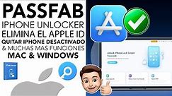 ►PASSFAB IPHONE UNLOCKER • DESBLOQUEAR iPhone, iPod O iPad, BOQUEADO / DESACTIVADO & MUCHO MAS!! 