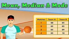 Math: Mean, Median & Mode, How to Find, Examples, Practice, Fun & Educational Videos for Children