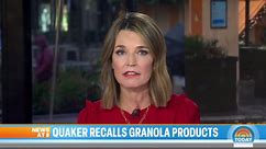 Quaker Oats issues nationwide recall over salmonella concerns