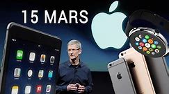 iPhone 5se, iPad Air 3, Apple Watch S : les rumeurs