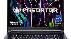 Acer Predator Triton 17 X Gaming/Creator Laptop | 13th Gen Intel i9-13900HX | NVIDIA GeForce RTX 4090 |WQXGA 250Hz G-SYNC Display | 64GB DDR5 | 2TB PCIe Gen 4 SSD |Killer WiFi 6E|PTX17-71-99W5, Black