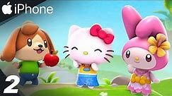 Hello Kitty Island Adventure Gameplay Walkthrough Part 2 (iPhone 15 Pro Max iOS Mobile) Apple Arcade
