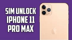 How To Sim Unlock iPhone 11 Pro Max