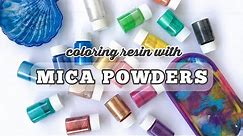How To Color Resin Using Mica Powders
