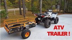 Cabela's XT1500 Off-Road ATV Trailer - Quick Look !