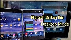 MicroSoft Surface Duo Using with External Monitor