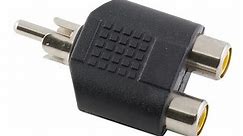 Antsig RCA Plug To RCA Socket Adaptor
