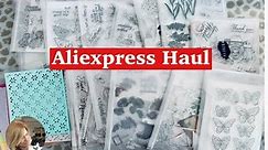 Aliexpress Crafty Haul // Yixuan Scrapbooking DT Haul // Stamps and Dies