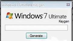 Activation Crack for Windows 7 KEYGEN Serial Key Generator for free 32 64 Bit