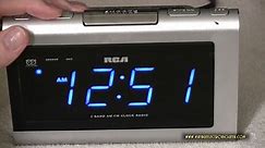 RCA RP5435 - Dual Alarm Clock AM FM Radio - Overview