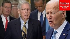 BREAKING NEWS: Senate Republican Leaders Lambast Biden For Delaying Military Aid To Israel
