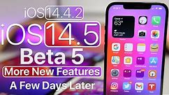 iOS 14.4.2 and iOS 14.5 Beta 5 - More New Features, Issues and a Few Days Later