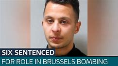 Six sentenced for role in 2016 Brussels bombing - Latest From ITV News