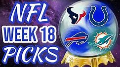 NFL *Week 18* Picks & Predictions | 2023