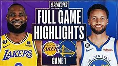 Los Angeles Lakers vs. Golden State Warriors Full Game 1 Highlights | May 2 | 2023 NBA Playoffs