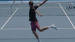 Federer Backhand In Slow Motion | 2020 Australian Open